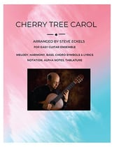 Cherry Tree Carol Guitar and Fretted sheet music cover